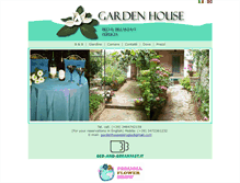Tablet Screenshot of gardenhouseperugia.com